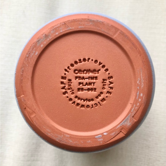 3 LA FERMIERE MULTI-PURPOSE PERIWINKLE BLUE POTS - CUSTARD YOGURT PANNA COTTA - Picture 5 of 5